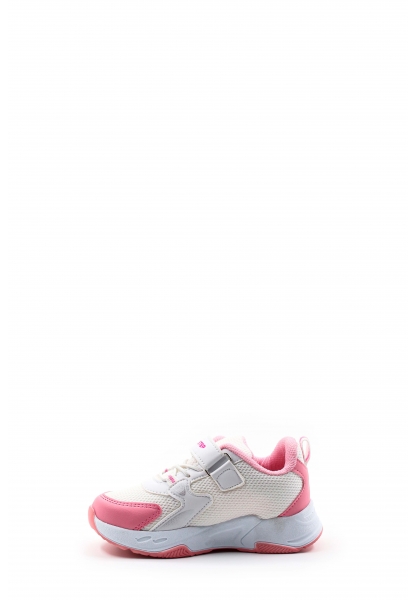 Ayakkabıhane Pembe Beyaz Unisex Çocuk Sneaker Ayakkabı AH07461XCA318