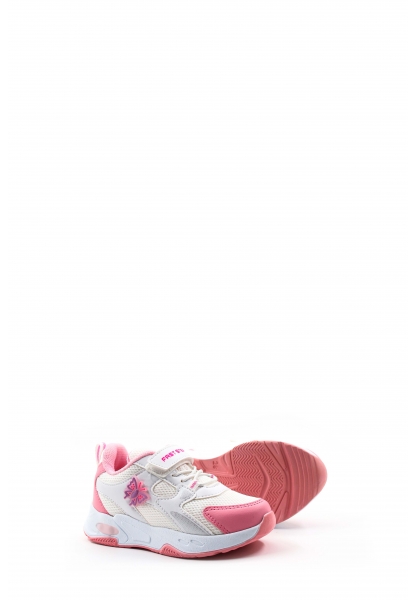 Ayakkabıhane Pembe Beyaz Unisex Çocuk Sneaker Ayakkabı AH07461XCA318